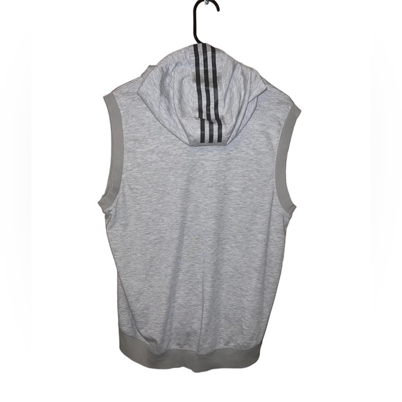 Adidas Hooded Thin Sleeveless Hoodie - Picture 3 of 7